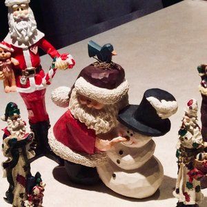 5 Piece Resin Holiday Decor